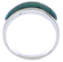 Multicolor Native American Design Silver Ring Size 11-1/4 TX41978